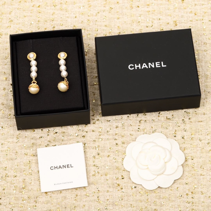 Ch*el earrings